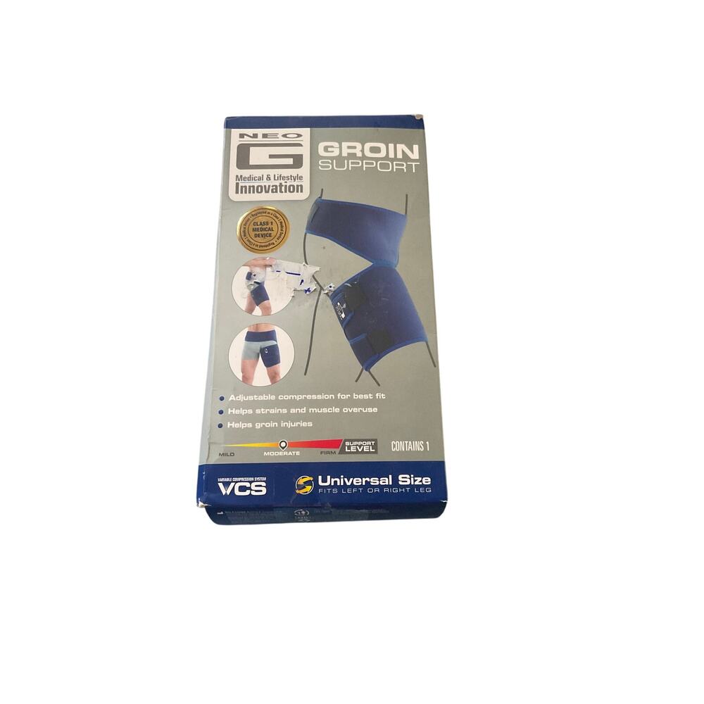 Neo G Groin Support Brace – Universal Fit – Sports Injury / Rehab – NEW